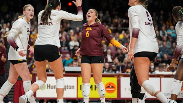 Kylie Murr celebrates